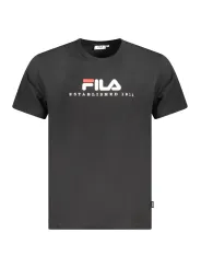 "Fila T-Shirts im Sale | Unisex Bio Baumwoll Tshirt Rundhals Logo Stickerei online kaufen"|Planet-Deluxe