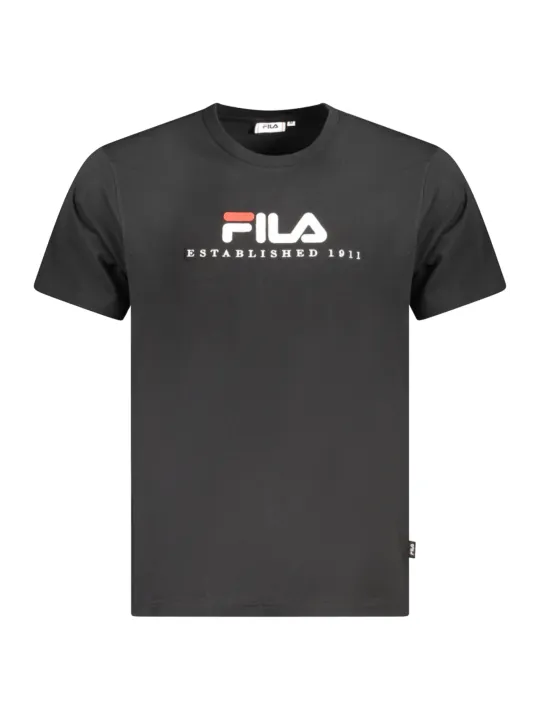 "Fila T-Shirts im Sale | Unisex Bio Baumwoll Tshirt Rundhals Logo Stickerei online kaufen"|Planet-Deluxe