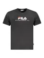 "Fila T-Shirts im Sale | Unisex Bio Baumwoll Tshirt Rundhals Logo Stickerei online kaufen"|Planet-Deluxe