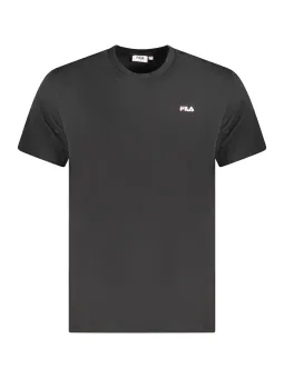 "Fila Bio Baumwolle T-Shirt – Regular Fit, Rundhals, Logo-Print"