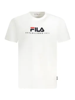 Unisex Bio Baumwoll-TShirt mit Logo-Stickerei, Rundhals