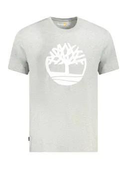 "Timberland Herren T-Shirt: Regular Fit, Logo Print, Rundhals"