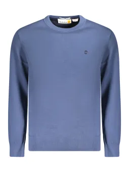 Bio-Baumwolle Pullover: Stickerei & Rundhalsausschnitt