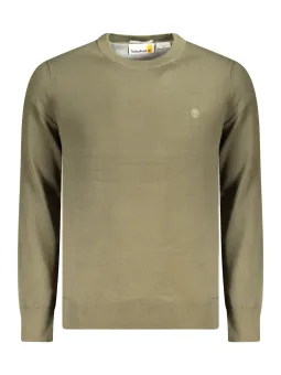 "Bio-Baumwolle Pullover: Timberland Rundhals mit Stickerei"