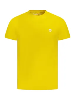 "Timberland Bio-Baumwoll T-Shirt mit Logo-Stickerei"