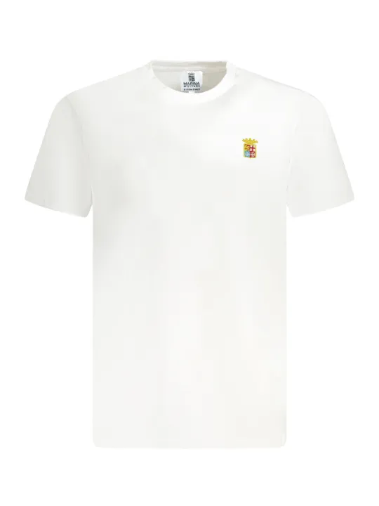 "MARINA MILITARE T-Shirts im Sale | MARINA MILITARE KURZARM-T-SHIRT HERREN WEISS online kaufen"|Planet-Deluxe