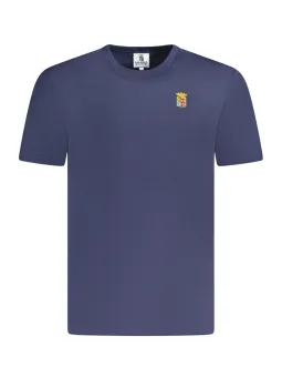 "MarinaMilitare T-Shirt: Kurzarm, Rundhals, Logo-Stickerei"