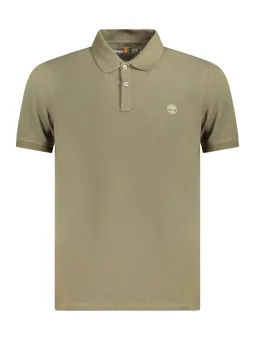 "Timberland Slim Fit Poloshirt mit Sticklogo & 2 Knöpfen"