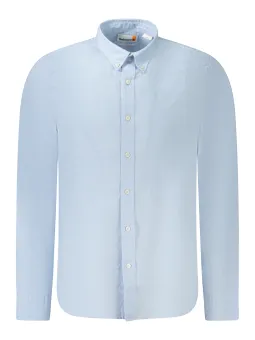 Slim Fit Langarmhemd mit Button-Down-Kragen & Logo