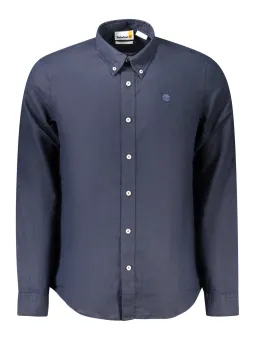 "Timberland Slim Fit Hemd mit Button-Down-Kragen & Logo"