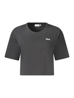 "Fila Bio Baumwolle Lockeres Kurzarmshirt mit Print"