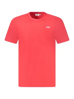 Fila Bio-Baumwolle Logo T-Shirt - Regular Fit & Rundhals