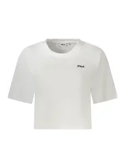 "Fila T-Shirts im Sale | Fila Bio Baumwolle Logo Print TShirt Kurzarm Locker online kaufen"|Planet-Deluxe