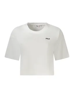 Fila Bio Baumwolle T-Shirt - Locker, Kurzarm, Logo Print