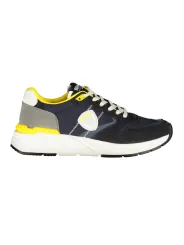 "Blauer Sneakers im Sale | Gelbe Kontrast-Sneaker mit Logo Blauer S5RAY01NYN_BLNVYYEL online kaufen"|Planet-Deluxe
