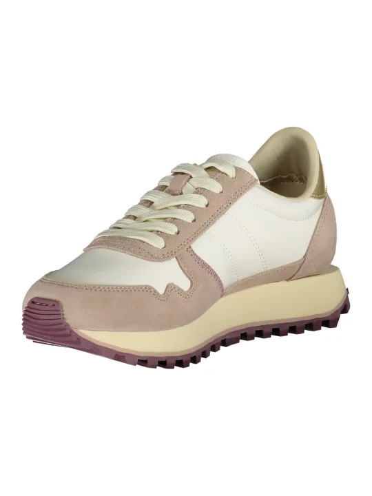 "Blauer Sneakers im Sale | Laufschuh Lila Gold Kontrast Sneakers online kaufen"|Planet-Deluxe
