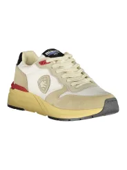 "Blauer Sneakers im Sale | Kontrast-Sneaker mit Logo und Applikation von Blauer online kaufen"|Planet-Deluxe