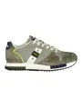 "Blauer Sneakers im Sale | Kontrast-Sneaker mit Wechselschnürsenkel und Logo Print online kaufen"|Planet-Deluxe