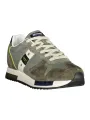 "Blauer Sneakers im Sale | Kontrast-Sneaker mit Wechselschnürsenkel und Logo Print online kaufen"|Planet-Deluxe