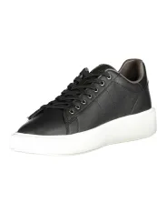 "Blauer Sneakers im Sale | Blauer Sneakers mit Kontrastdetails und Logo Print online kaufen"|Planet-Deluxe