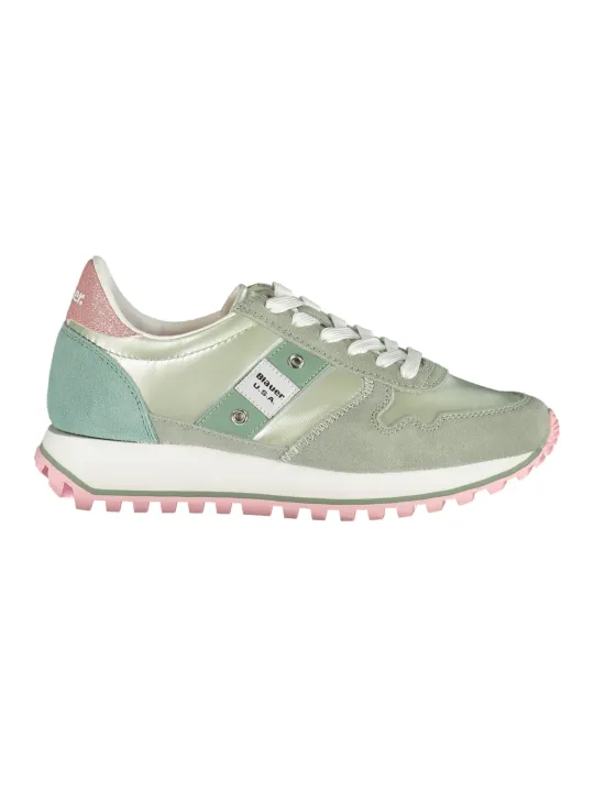 "Blauer Sneakers im Sale | Pinker Kontrast-Sneaker mit Wechselfußbett von Blauer online kaufen"|Planet-Deluxe