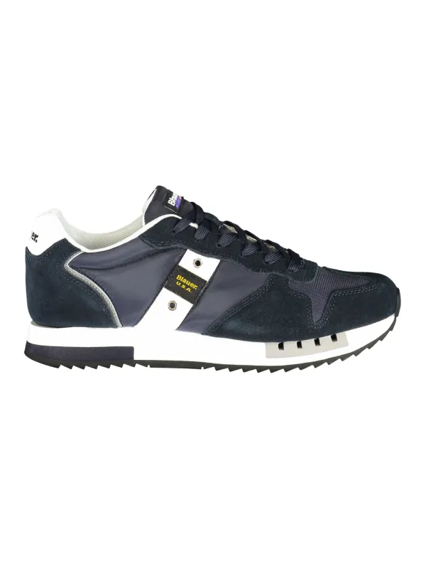 "Blauer Sneakers im Sale | Blauer Kontrast-Sneaker mit Wechselfußbett und Print online kaufen"|Planet-Deluxe "Blauer Sneakers im Sale | Blauer Kontrast-Sneaker mit Wechselfußbett und Print online kaufen"|Planet-Deluxe