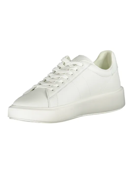 "Blauer Sneakers im Sale | Blauer Sneakers S5BUCK01LEA mit Kontrastdetails und Logo online kaufen"|Planet-Deluxe
