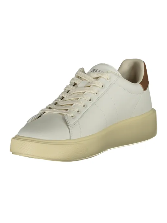 "Blauer Sneakers im Sale | Braune Sneakers mit Schnürsenkeln und Logo-Print von Blauer online kaufen"|Planet-Deluxe