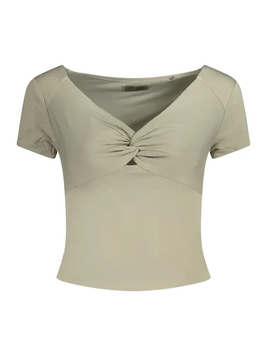 "GUESS JEANS Startseite im Sale | GUESS JEANS KURZARM-T-SHIRT DAMEN GRÜN online kaufen"|Planet-Deluxe
