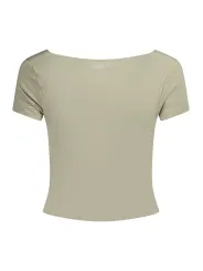 "GUESS JEANS Startseite im Sale | GUESS JEANS KURZARM-T-SHIRT DAMEN GRÜN online kaufen"|Planet-Deluxe