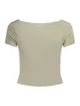 "GUESS JEANS Startseite im Sale | GUESS JEANS KURZARM-T-SHIRT DAMEN GRÜN online kaufen"|Planet-Deluxe