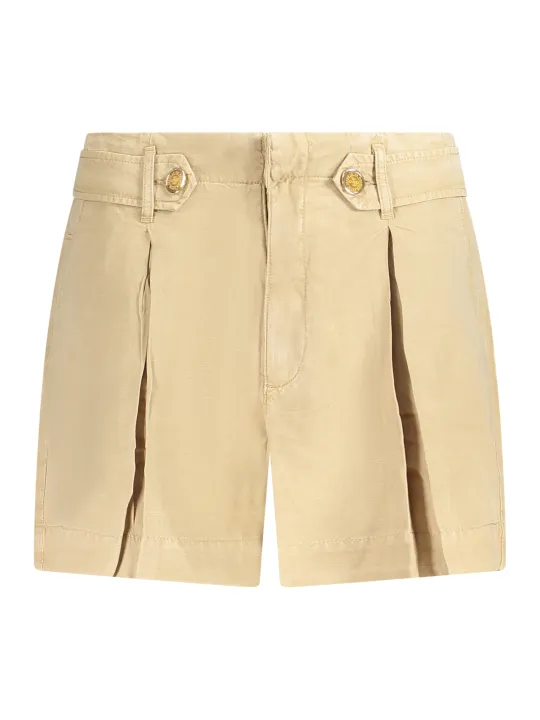 GUESS JEANS: Kontrast 5-Taschen Hose mit Logo & Zipper