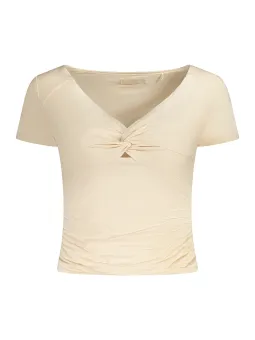 "Guess Jeans T-Shirt: Kurzarm, Kontrastdetails & Logo"