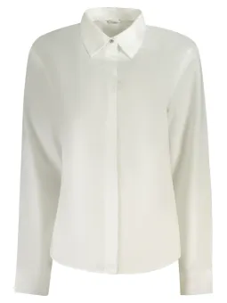 GUESS JEANS Italienisches Langarmhemd mit Logo & Knöpfen