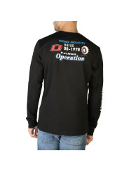 Schwarzes Diesel T-Shirt mit Aufdruck
