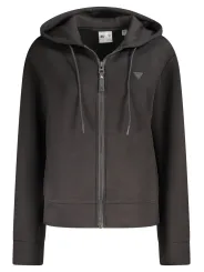 "GUESS JEANS Startseite im Sale | GUESS JEANS DAMEN-SWEATSHIRT MIT ZIP-UP SCHWARZ online kaufen"|Planet-Deluxe