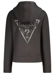 "GUESS JEANS Startseite im Sale | GUESS JEANS DAMEN-SWEATSHIRT MIT ZIP-UP SCHWARZ online kaufen"|Planet-Deluxe
