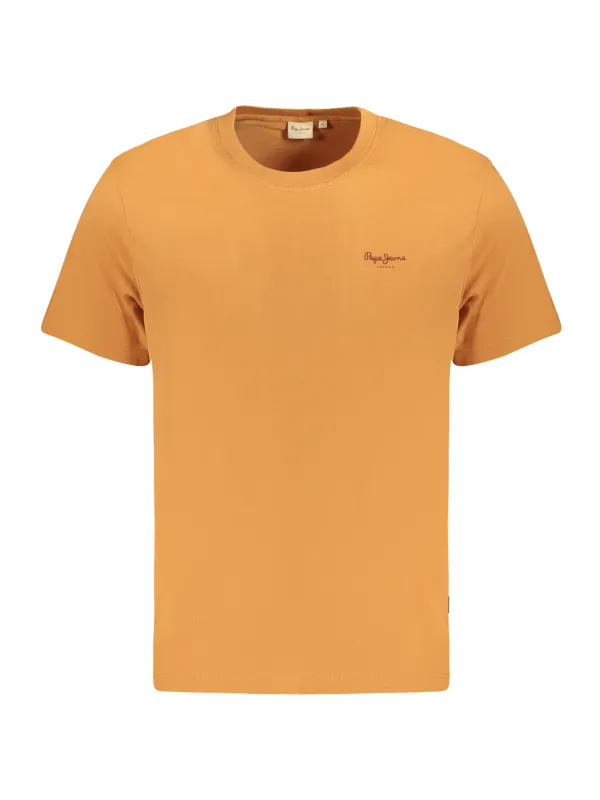 "Pepe Jeans T-Shirts im Sale | Pepe Jeans Bio Baumwoll TShirt Rundhals Logo Druck online kaufen"|Planet-Deluxe