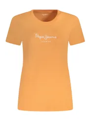"Pepe Jeans Startseite im Sale | PEPE JEANS DAMEN KURZARM T-SHIRT ORANGE online kaufen"|Planet-Deluxe