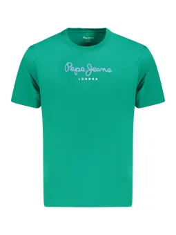 "Nachhaltiges Kurzarm T-Shirt mit Logo – Normale Passform"
