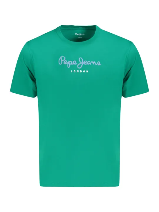 "Pepe Jeans T-Shirts im Sale | Kurzarm TShirt Normale Passform Rundhals Logo Nachhaltig online kaufen"|Planet-Deluxe