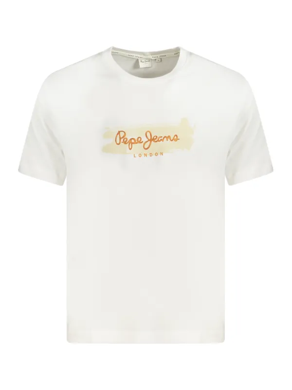 "Pepe Jeans T-Shirts im Sale | Pepe Jeans Nachhaltiges Logo TShirt aus Baumwolle Rundhals online kaufen"|Planet-Deluxe