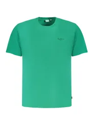 "Pepe Jeans T-Shirts im Sale | Nachhaltiges Pepe Jeans Logo-T-Shirt Kurzarm Rundhals online kaufen"|Planet-Deluxe