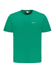 "Pepe Jeans T-Shirts im Sale | Pepe Jeans T-Shirt Bio-Baumwolle Rundhals Kurzarm Logo Stickerei online kaufen"|Planet-Deluxe
