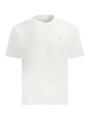 "Calvin Klein T-Shirts im Sale | Kurzarm TShirt Rundhals Logo 95 Prozent Recyclingbaumwolle Calvin Klein online kaufen"|Planet-Deluxe
