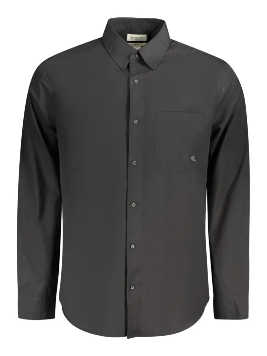 "Calvin Klein Hemden im Sale | CALVIN KLEIN LANGARMSHIRT HERREN SCHWARZ online kaufen"|Planet-Deluxe