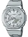 Graue Casio G-Shock Digitaluhr am Handgelenk