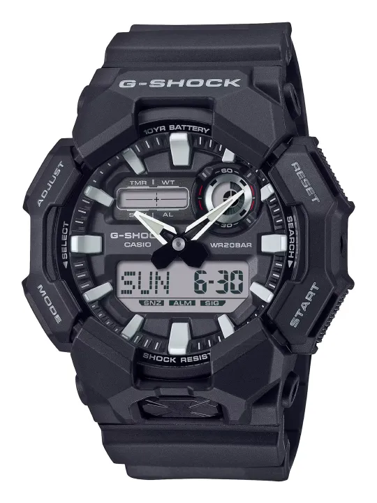 Schwarze Casio G-SHOCK Digitaluhr