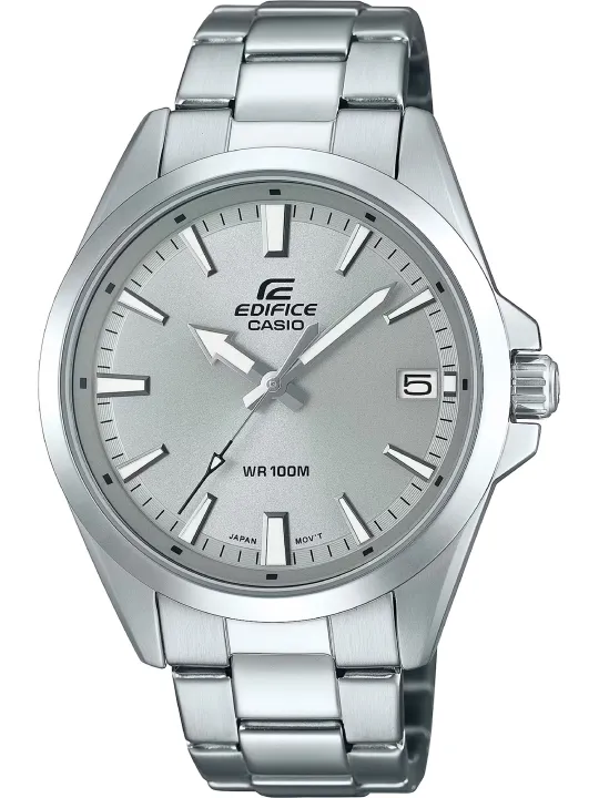 Graue Casio Digitaluhr aus Stahl