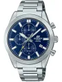 Graue Casio Edifice Herrenuhr aus Stahl
